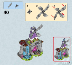 LEGO 41077 instructions page 61 – build guide