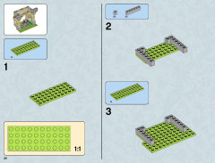 LEGO 41078 instructions page 20 – build guide