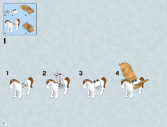 LEGO 41078 instructions page 4 – build guide