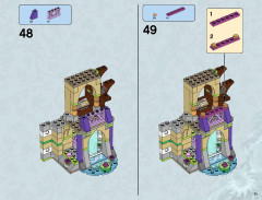 LEGO 41078 instructions page 71 – build guide