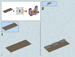 LEGO 41078 instructions page 74 – build guide