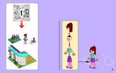 LEGO 41085 instructions page 3 – build guide