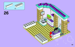 LEGO 41085 instructions page 43 – build guide