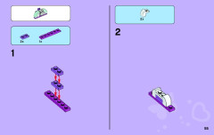 LEGO 41085 instructions page 55 – build guide