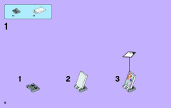 LEGO 41085 instructions page 8 – build guide