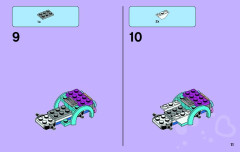 LEGO 41086 instructions page 11 – build guide