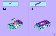 LEGO 41086 instructions page 13 – build guide