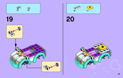 LEGO 41086 instructions page 17 – build guide