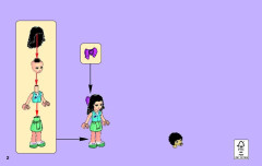 LEGO 41086 instructions page 2 – build guide