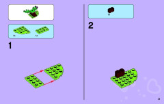 LEGO 41086 instructions page 3 – build guide