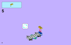 LEGO 41086 instructions page 8 – build guide