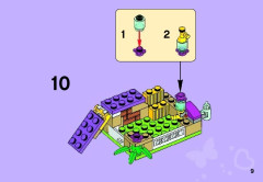 LEGO 41087 instructions page 9 – build guide