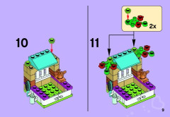 LEGO 41089 instructions page 9 – build guide