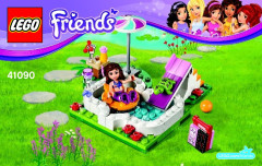 LEGO 41090 instructions page 1 – build guide