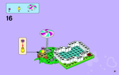 LEGO 41090 instructions page 21 – build guide