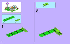 LEGO 41090 instructions page 8 – build guide