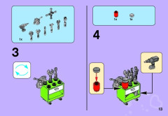LEGO 41091 instructions page 13 – build guide