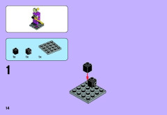 LEGO 41091 instructions page 14 – build guide