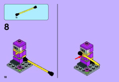 LEGO 41091 instructions page 18 – build guide