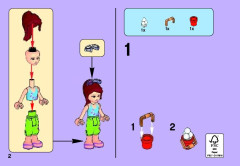 LEGO 41091 instructions page 2 – build guide