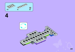 LEGO 41091 instructions page 23 – build guide