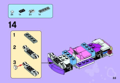 LEGO 41091 instructions page 33 – build guide