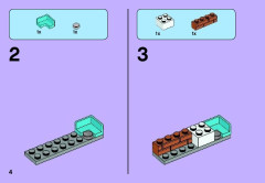 LEGO 41091 instructions page 4 – build guide