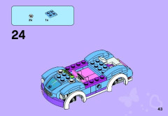 LEGO 41091 instructions page 43 – build guide