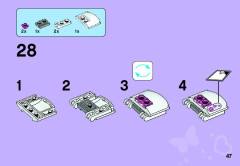 LEGO 41091 instructions page 47 – build guide