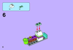 LEGO 41091 instructions page 6 – build guide