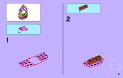 LEGO 41092 instructions page 11 – build guide