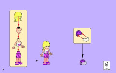 LEGO 41092 instructions page 2 – build guide