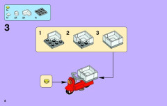 LEGO 41092 instructions page 4 – build guide