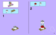 LEGO 41092 instructions page 5 – build guide