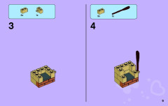 LEGO 41092 instructions page 9 – build guide