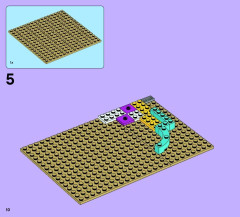 LEGO 41093 instructions page 10 – build guide