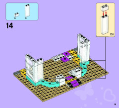 LEGO 41093 instructions page 19 – build guide