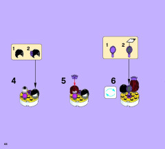 LEGO 41093 instructions page 44 – build guide