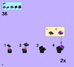 LEGO 41093 instructions page 46 – build guide