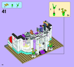 LEGO 41093 instructions page 54 – build guide