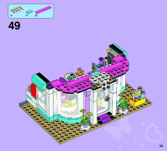 LEGO 41093 instructions page 63 – build guide