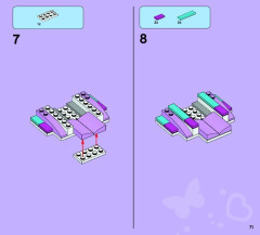 LEGO 41093 instructions page 71 – build guide