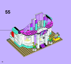 LEGO 41093 instructions page 72 – build guide