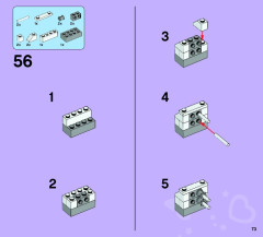 LEGO 41093 instructions page 73 – build guide