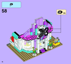 LEGO 41093 instructions page 76 – build guide