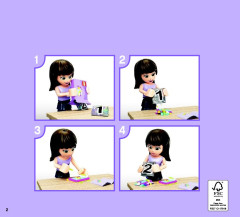 LEGO 41094 instructions page 2 – build guide