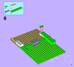 LEGO 41095 instructions page 11 – build guide