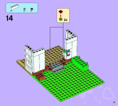 LEGO 41095 instructions page 17 – build guide