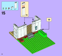 LEGO 41095 instructions page 18 – build guide