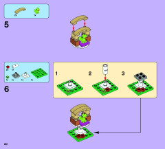 LEGO 41095 instructions page 40 – build guide